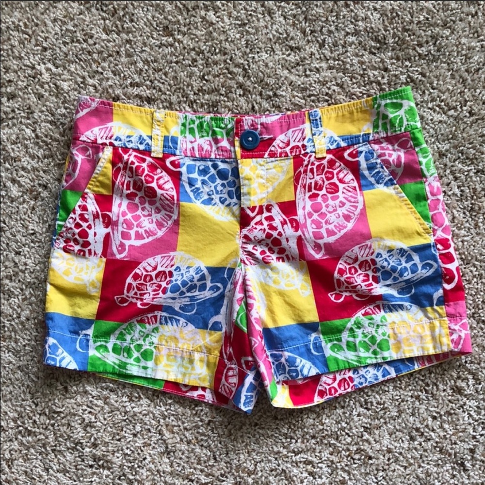 Lilly Pulitzer Callahan Turtle Patch short